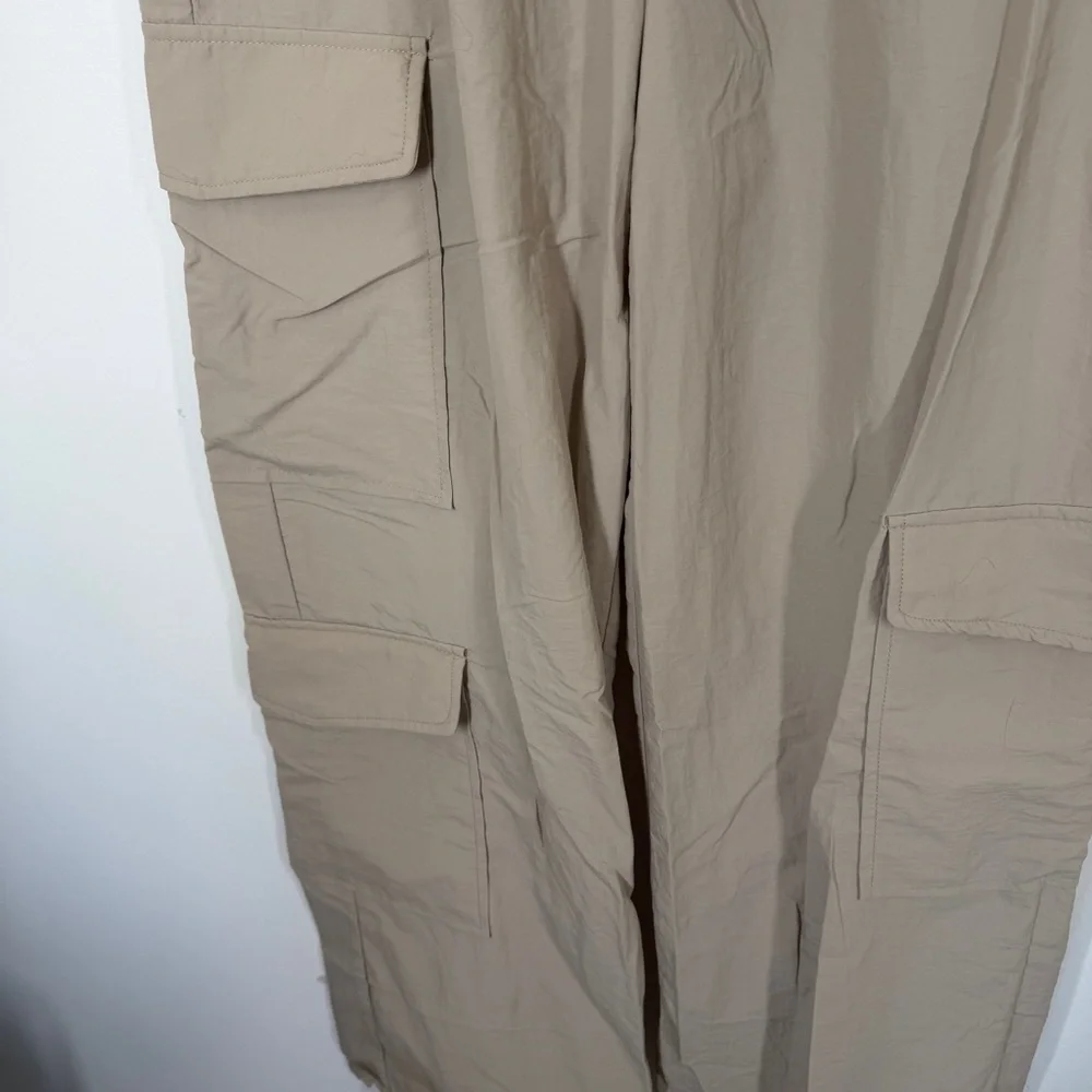 Pacsun LA Hearts Wide Leg Nylon Cargo Pants Small